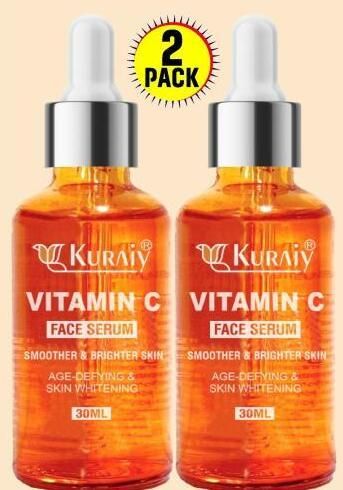 KURAIY 100% Organic Vitamin C Face Serum