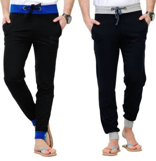 Solid Slim Fit Joggers (Buy 1 Get 1 Free)