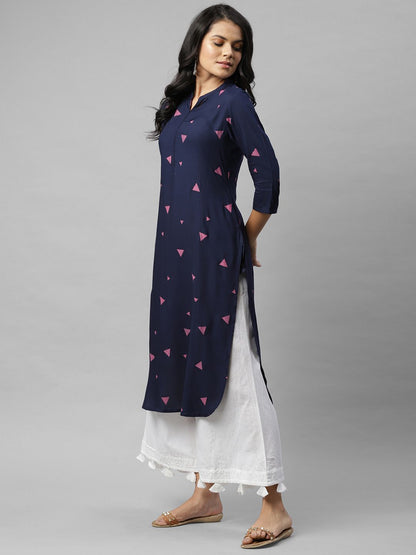 Beautiful Printed Viscose Kurti