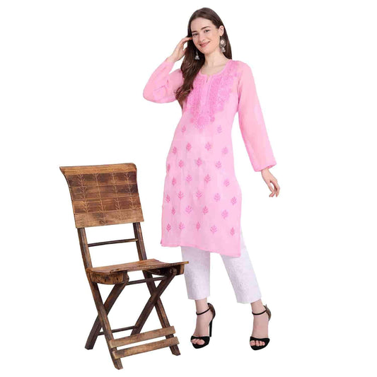 Lucknowi Chikankari Kurta with Inner