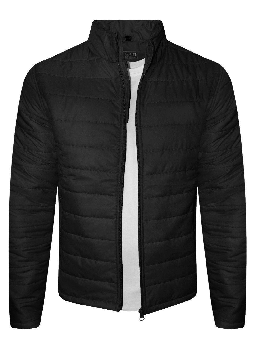Polyester Solid Fyll Sleeves Mens Puffer Jacket