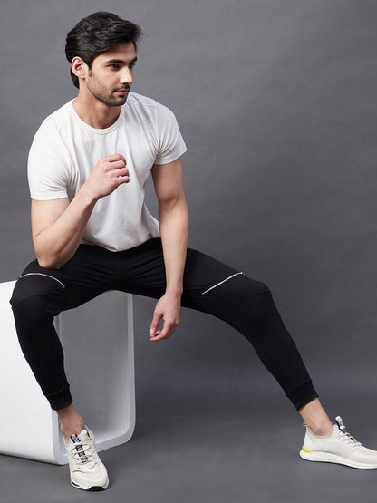Rigo Cotton Solid Regular Fit Mens Sport Joggers
