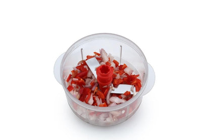 Chopper- 550ml Plastic Push Vegetable Chopper