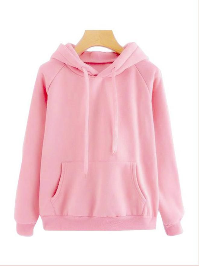 Men's Solid Fleece Hoodies