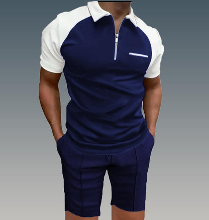 Joggers Park Polyester Solid Regular Fit Mens Co-Ord Set