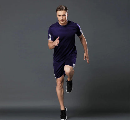 Tom Scott PolyKnit Solid Active T-Shirt with Short