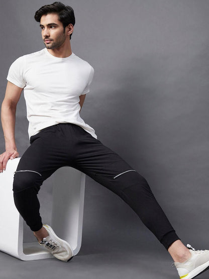 Rigo Cotton Solid Regular Fit Mens Sport Joggers