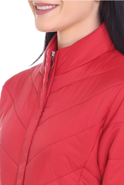 Women Self Design Casual Jacket