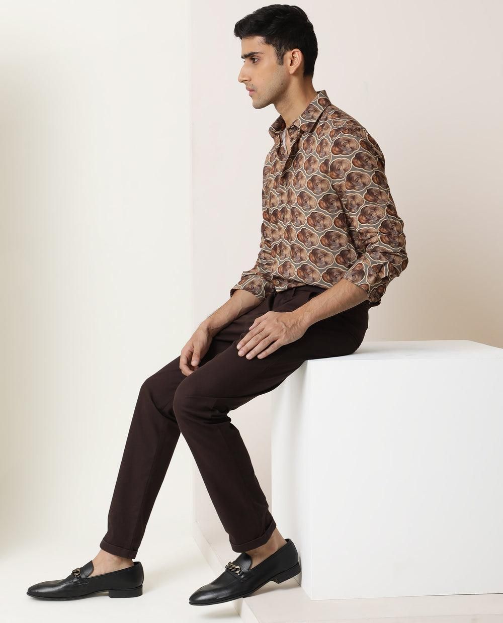 Men's Printed Casual Shirt