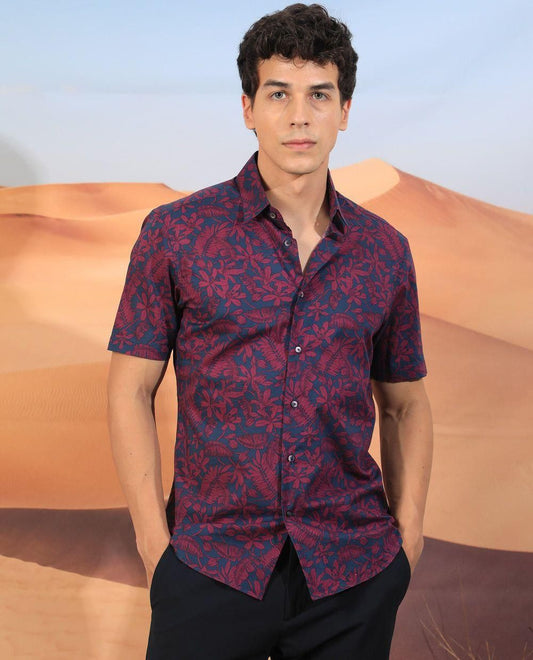 Men's Cotton Blend Casual Shirts