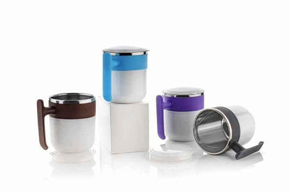 Multicolor Stainless Steel Insulated Coffee, Tea & Milk Mug