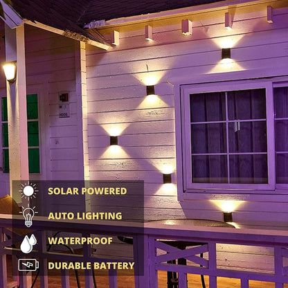 Solar Wall Lights Small Fence Lights