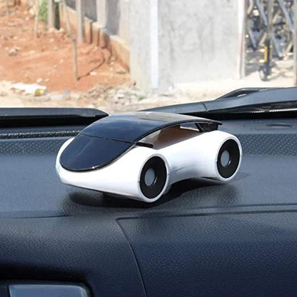 Car Shape 360-Degree Rotating Mobile Car Mount Holder Stand with Double Grip Holder for Windscreen, Dashboard and Table Desk