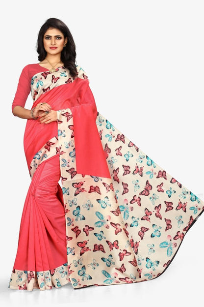 Special Mysore Silk With Printed Work Combo Pack Saree