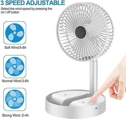Standing  Rechargeable Pedestal Fan