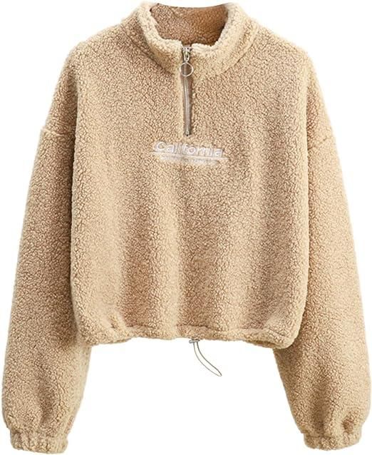 Loose Fit Women's Sweatshirt For Winters