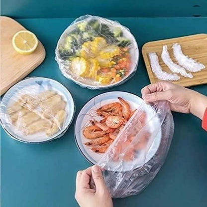 Reusable Elastic Food Covers (Pack of 100)