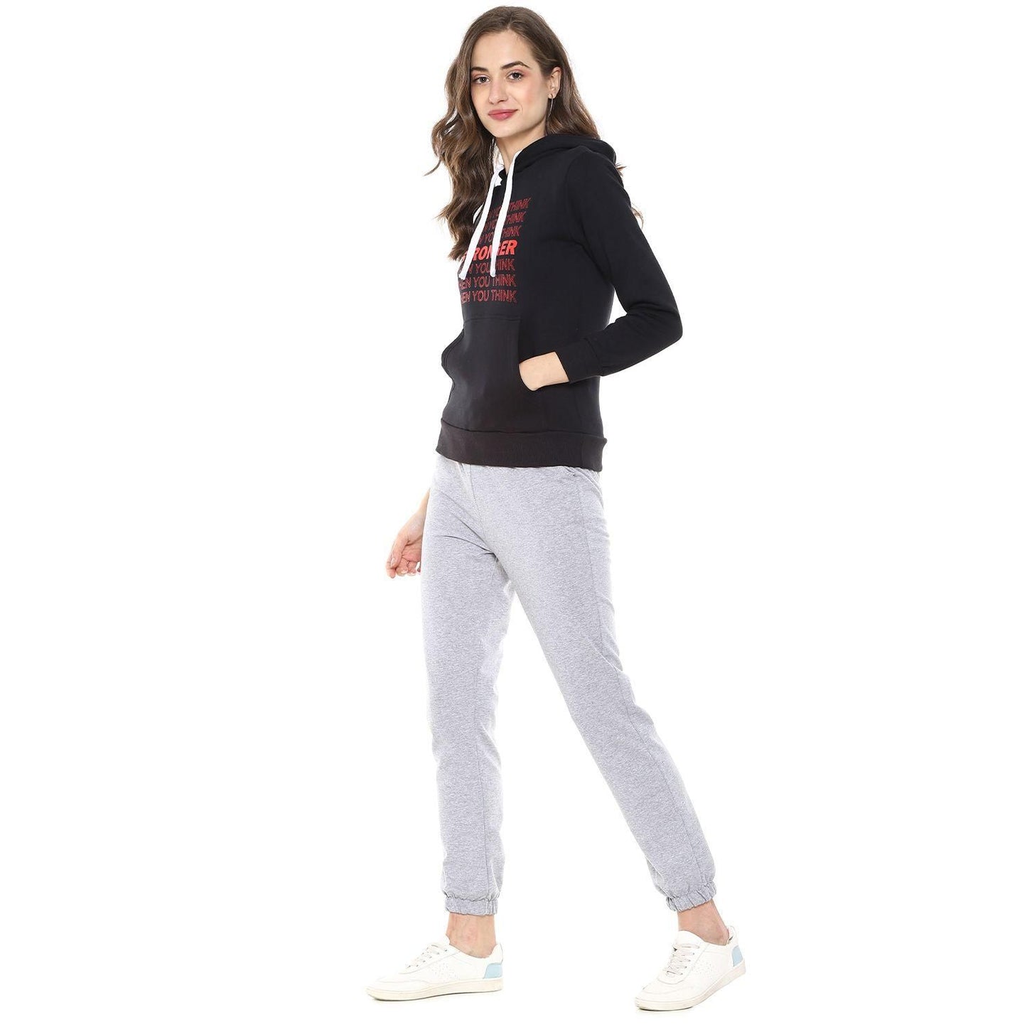 Campus Sutra Women's Cotton Full Sleeve Hoodies