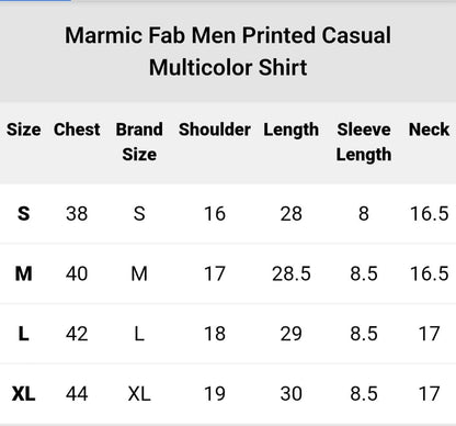 Mens Printed Lycra Shirt