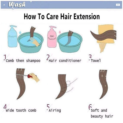 Natural Black Straight Hair Extensions