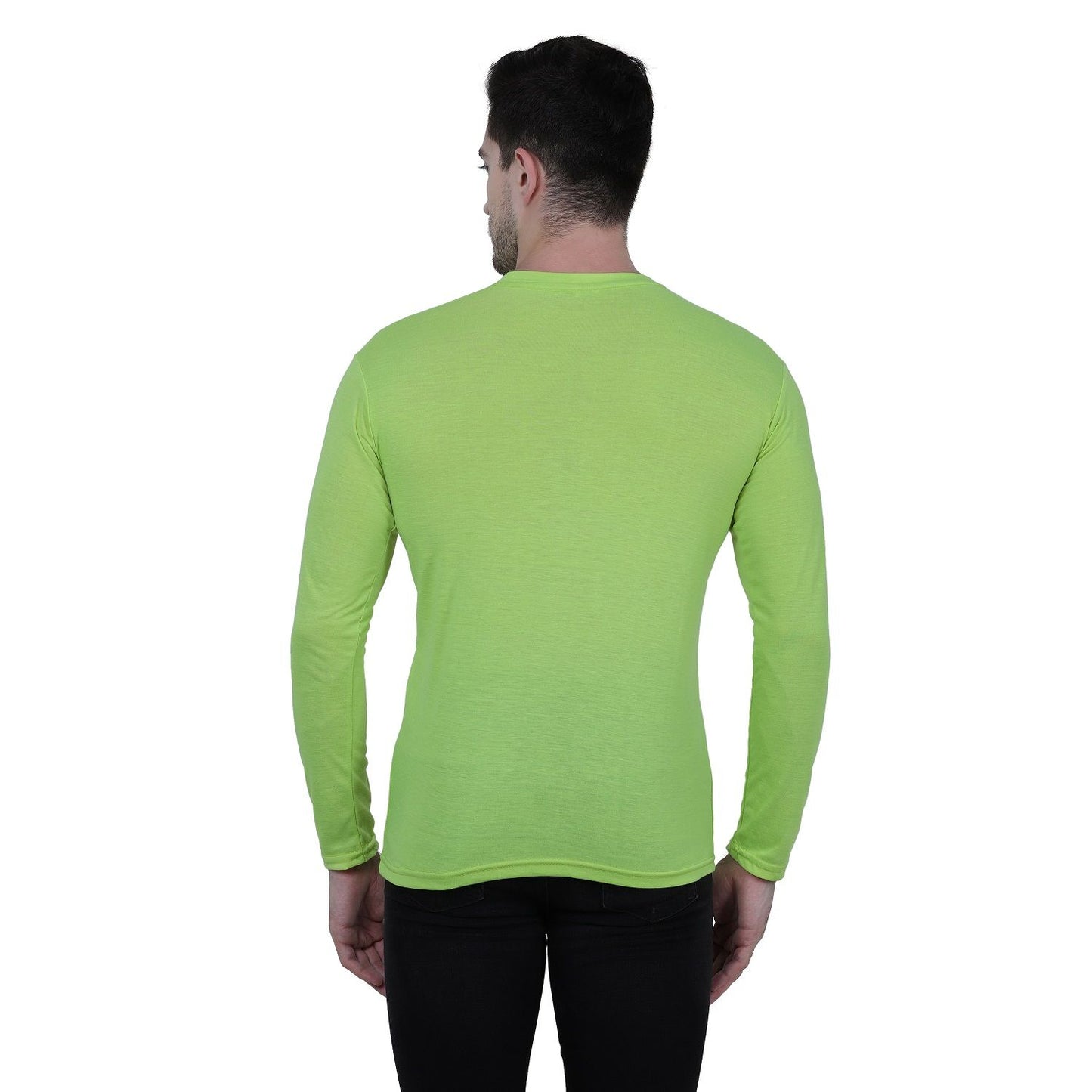 Fidato Full Sleeves Round Neck T-shirt With Summer Cap Combo