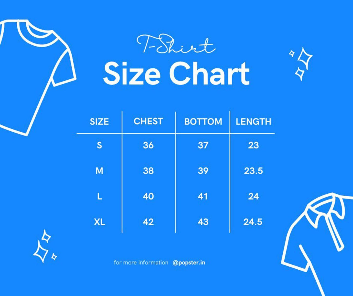 Popster White solid Cotton V-Neck Regular Fit Half Sleeve Womens T-Shirt