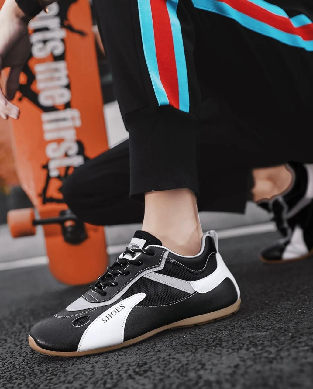 Men's Synthetic Leather Casual Shoes