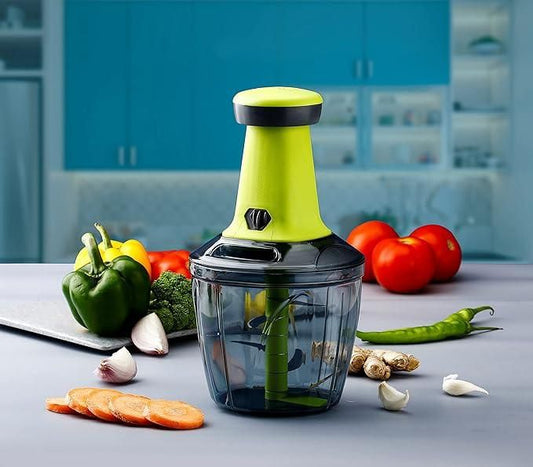 Food Chopper - Hand-Press Vegetable Chopper