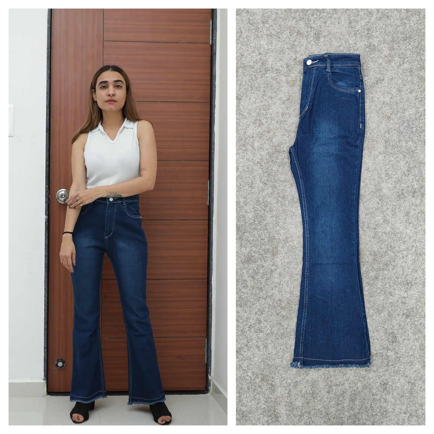 Modern Western Wear Jeans For Women's