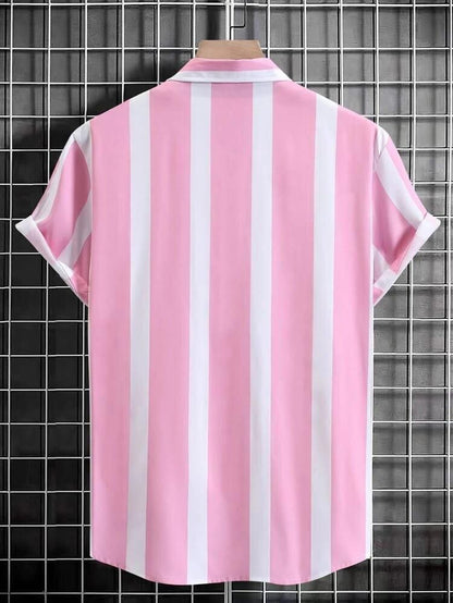 Mens Printed Lycra Shirt