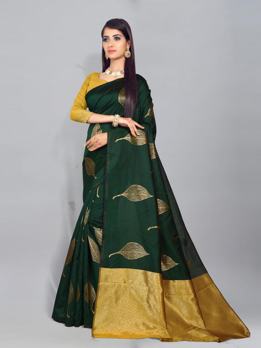 Women's Zari Work Silk Sarees